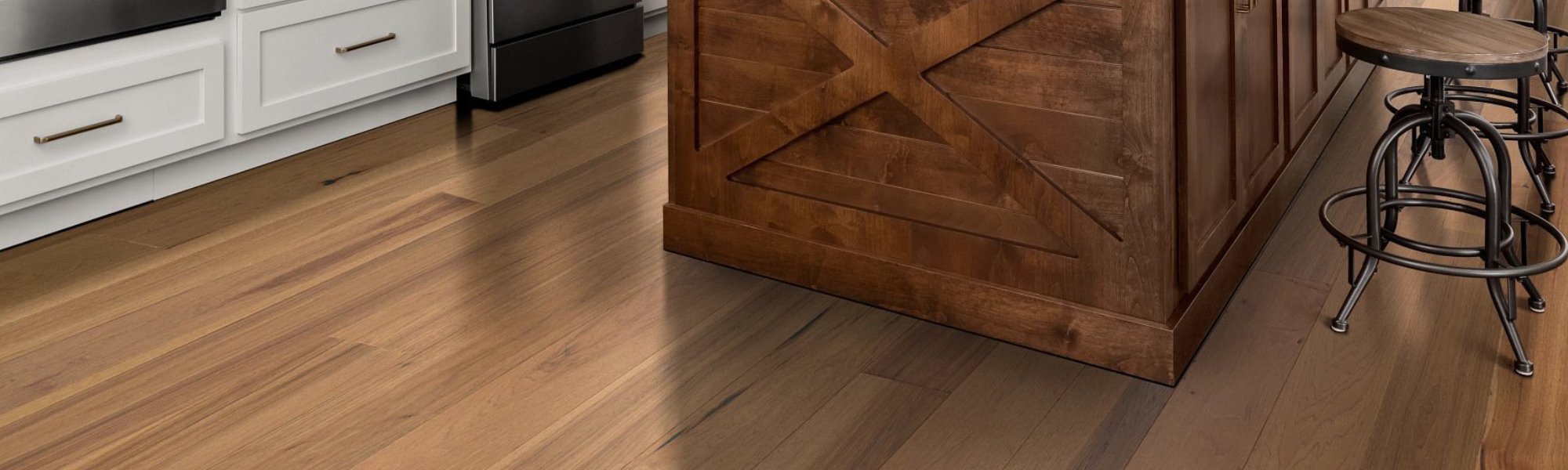 Hardwood Floor Living Room - Contemporary Carpet & Flooring